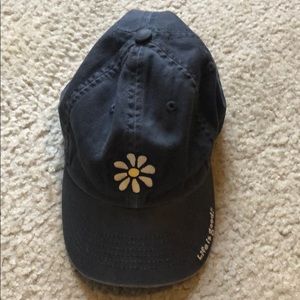 Life is Good Flower Hat